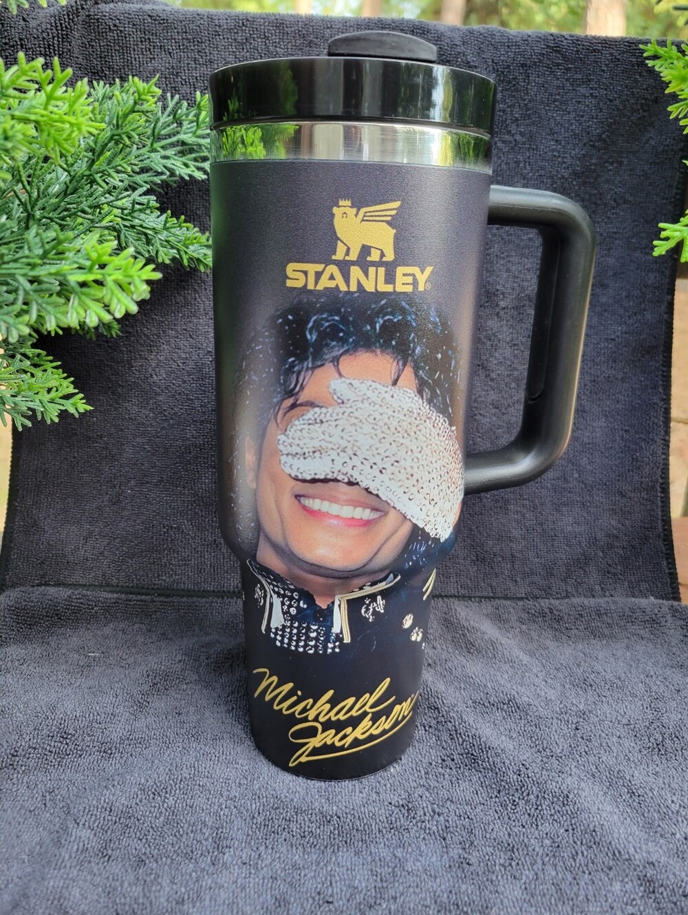 Michael Jackson Quencher 40oz Tumbler